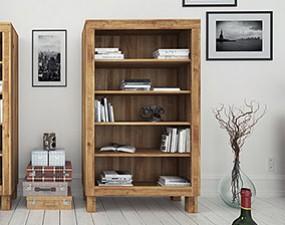 Wide bookcase BINGO 