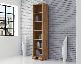 Narrow bookcase SETI 