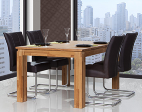 Table with extendable top VINCI 