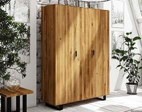 Wardrobe STEEL 3-doors