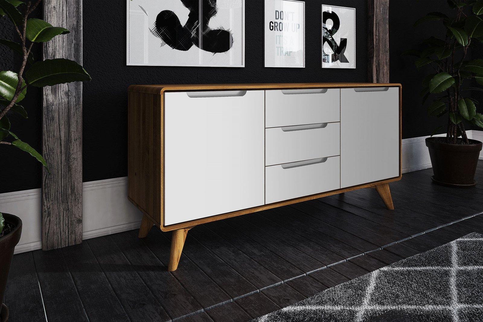 Chest of drawers wide BIANCO