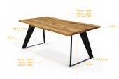 Live-edge table Breno