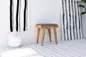 Upholstered stool RETRO
