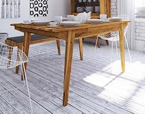 Non-folding table RETRO