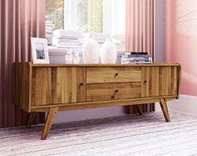 High chest of drawers RETRO