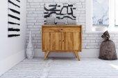 High chest of drawers RETRO