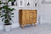 High chest of drawers RETRO