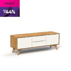 Low chest of drawers BIANCO