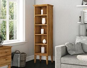 Narrow bookcase ODYS