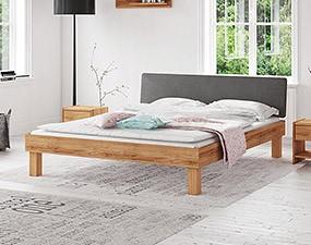 VIGO 3 Bed with upholstered headboard