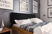 Bed VIGO with black MDF