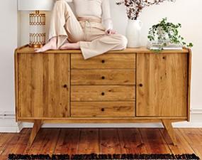 High chest of drawers RETRO