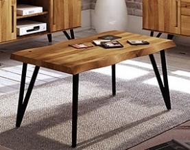 Coffee table with a natural top GOLO
