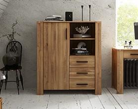 High chest of drawers CUBIC