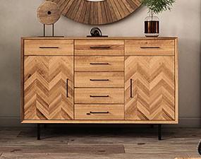 Wide chest of drawers ABIES