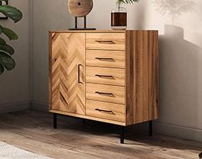 High chest of drawers ABIES