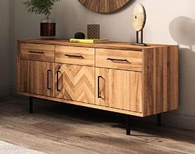 Wide chest of drawers ABIES