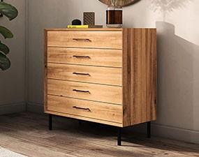 High chest of drawers ABIES