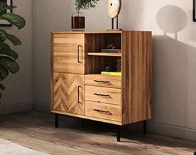 High chest of drawers ABIES