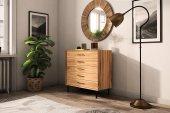 High chest of drawers ABIES