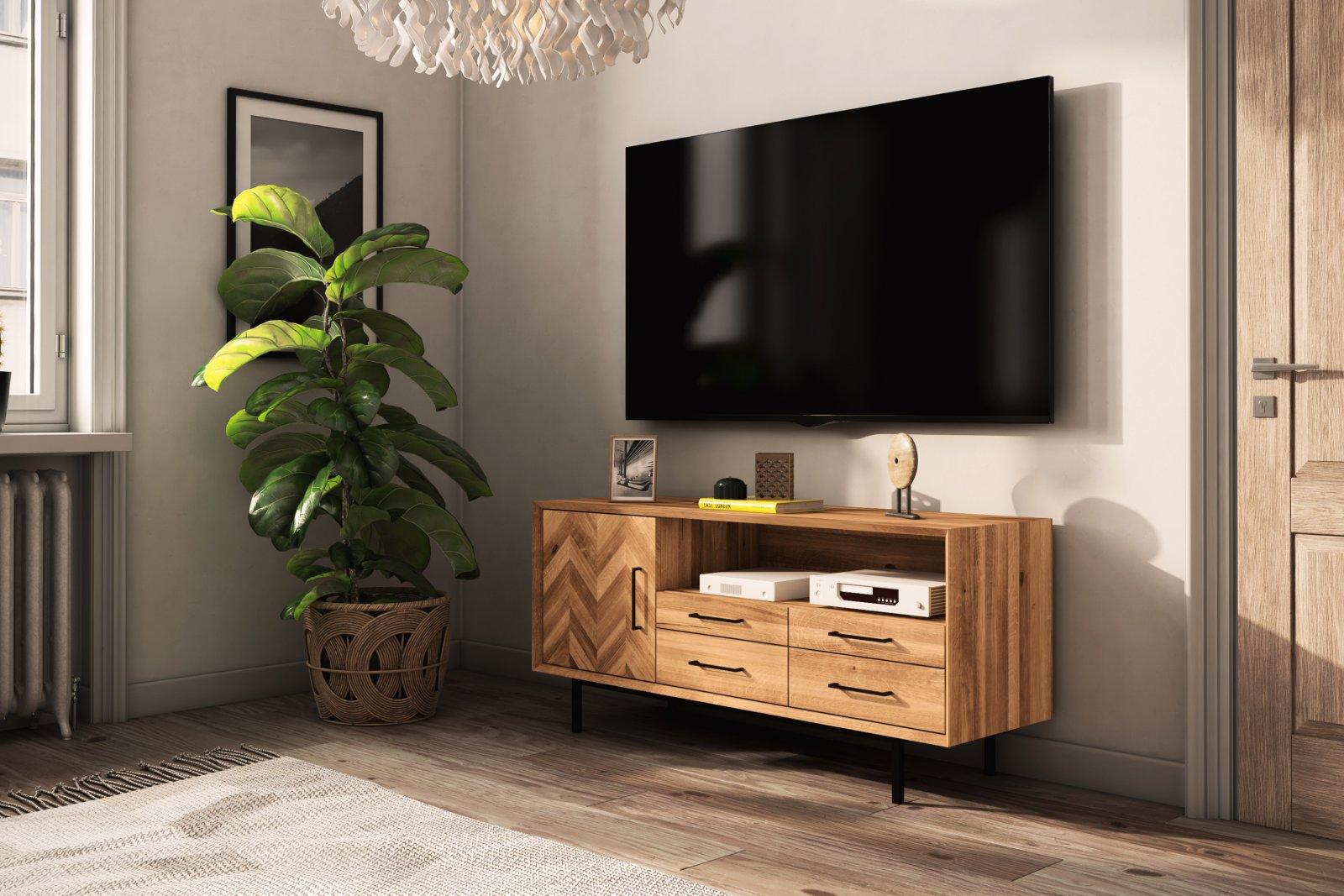 Wide TV stand ABIES
