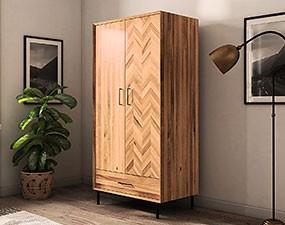 Wardrobe 2-doors ABIES