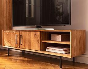 Low TV stand ABIES