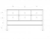 Chest of drawers POLA