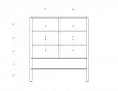 Chest of drawers POLA