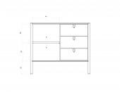 Chest of drawers POLA