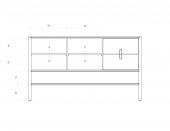 Chest of drawers POLA