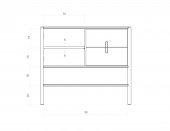 Chest of drawers POLA