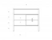 Chest of drawers POLA