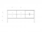 Chest of drawers POLA