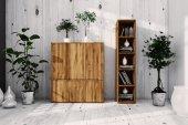 Narrow bookcase VENTO