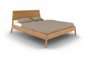 TWIG bed with wooden headboard