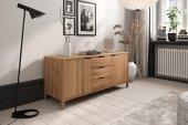 Wide chest of drawers TWIG