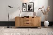 Wide chest of drawers TWIG