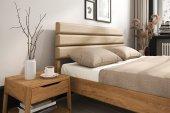 Bed with upholstered headboard TWIG