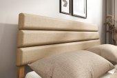 Bed with upholstered headboard TWIG