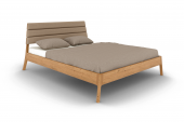 Bed with upholstered headboard TWIG