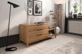 Wide chest of drawers TWIG