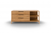 Wide chest of drawers TWIG