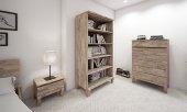 Wide bookcase BONA