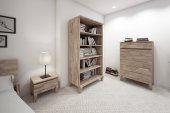 Wide bookcase BONA