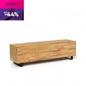 Low chest of drawers STEEL