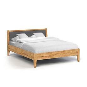 ODYS Bed with upholstered headboard