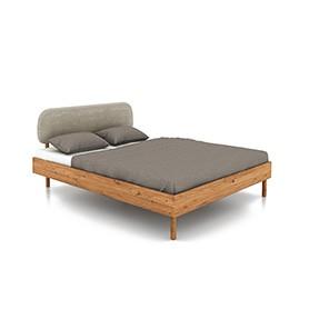 Bed with upholstered headboard LIRA