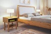 Bed with upholstered headboard LIRA