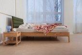 Bed with upholstered headboard TWIG